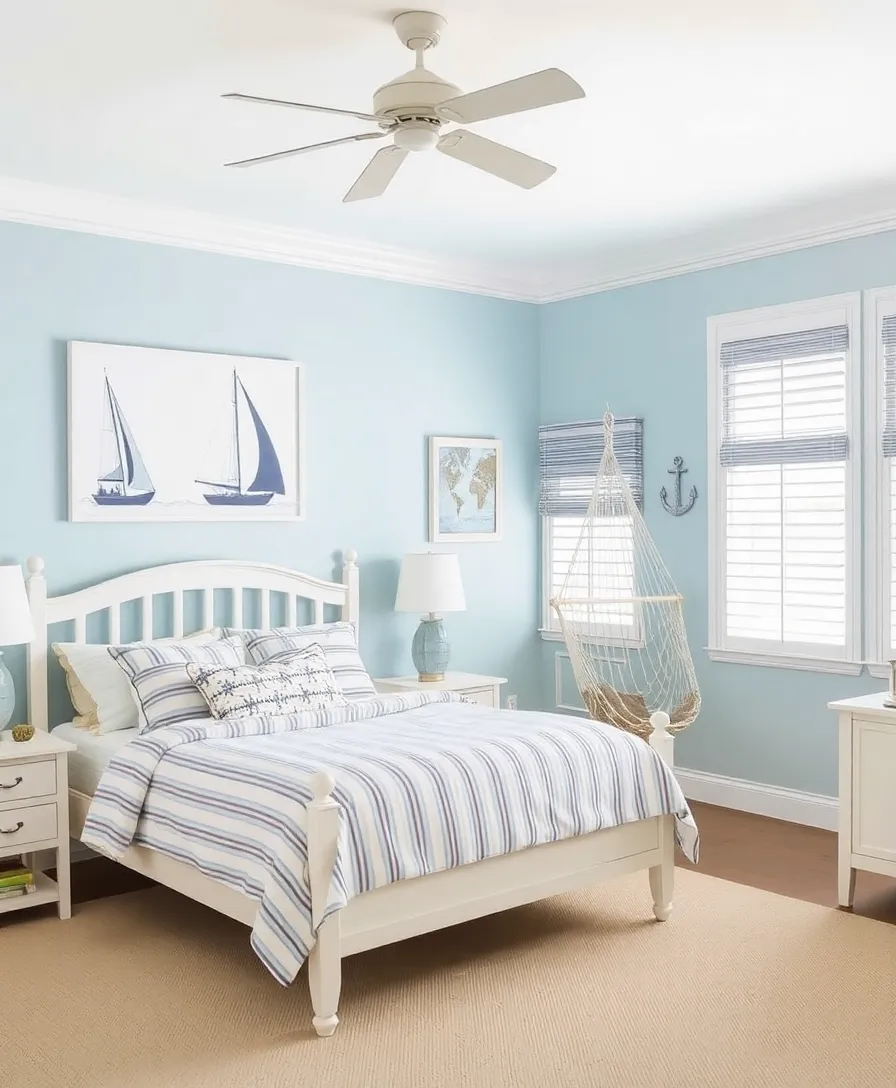 20 Boy Bedroom Ideas That'll Make Your Little One Want to Stay Home Forever! - 5. Nautical Adventures: A Sailor's Dream