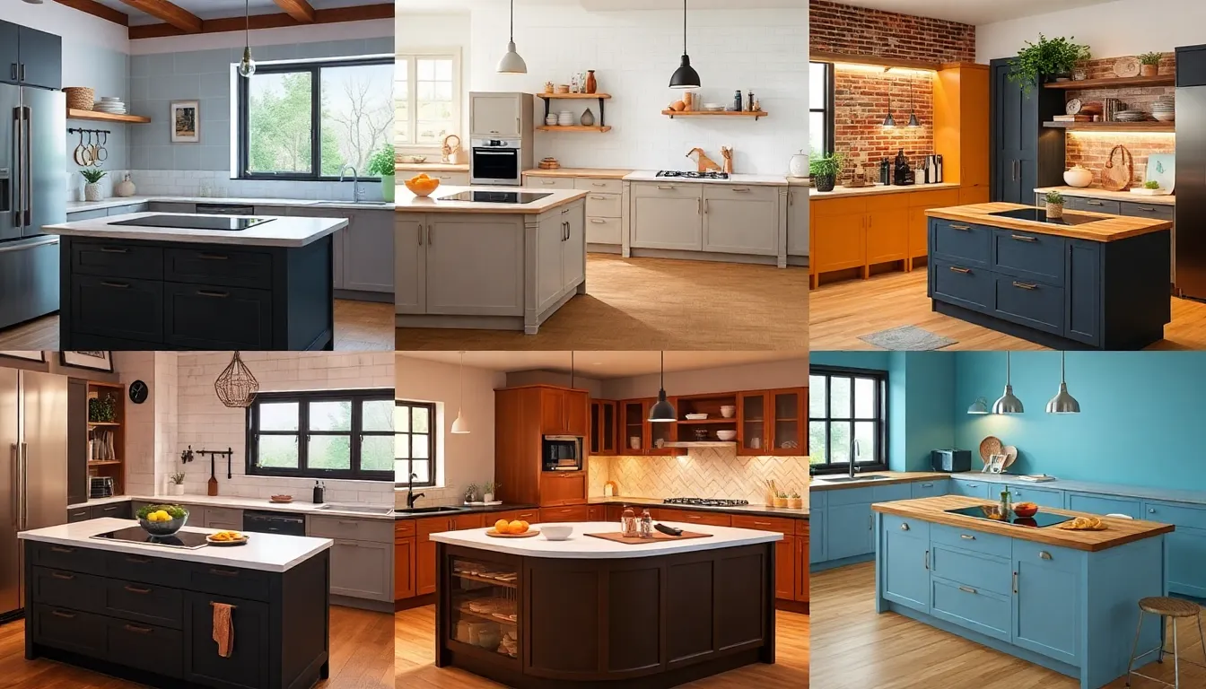 20 Compact Kitchen Islands with Cooktops Perfect for Small Spaces!