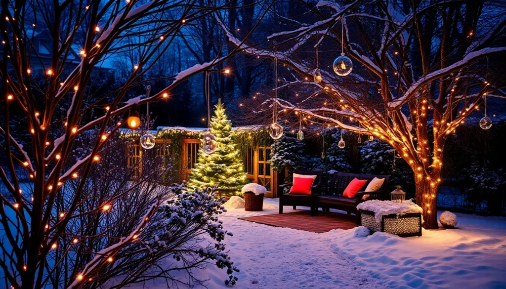 22 Magical Winter Garden Decor Ideas to Turn Your Outdoor Space into a Winter Wonderland!