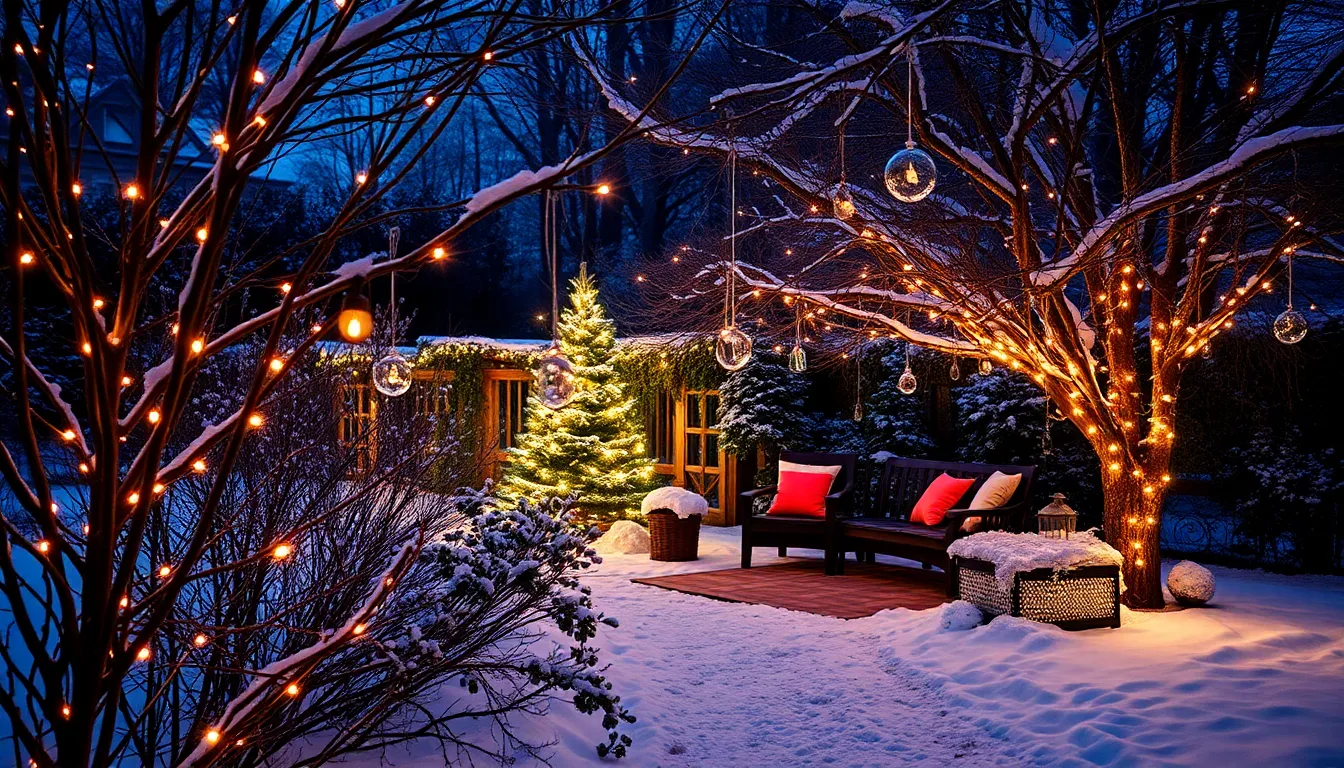 22 Magical Winter Garden Decor Ideas to Turn Your Outdoor Space into a Winter Wonderland!