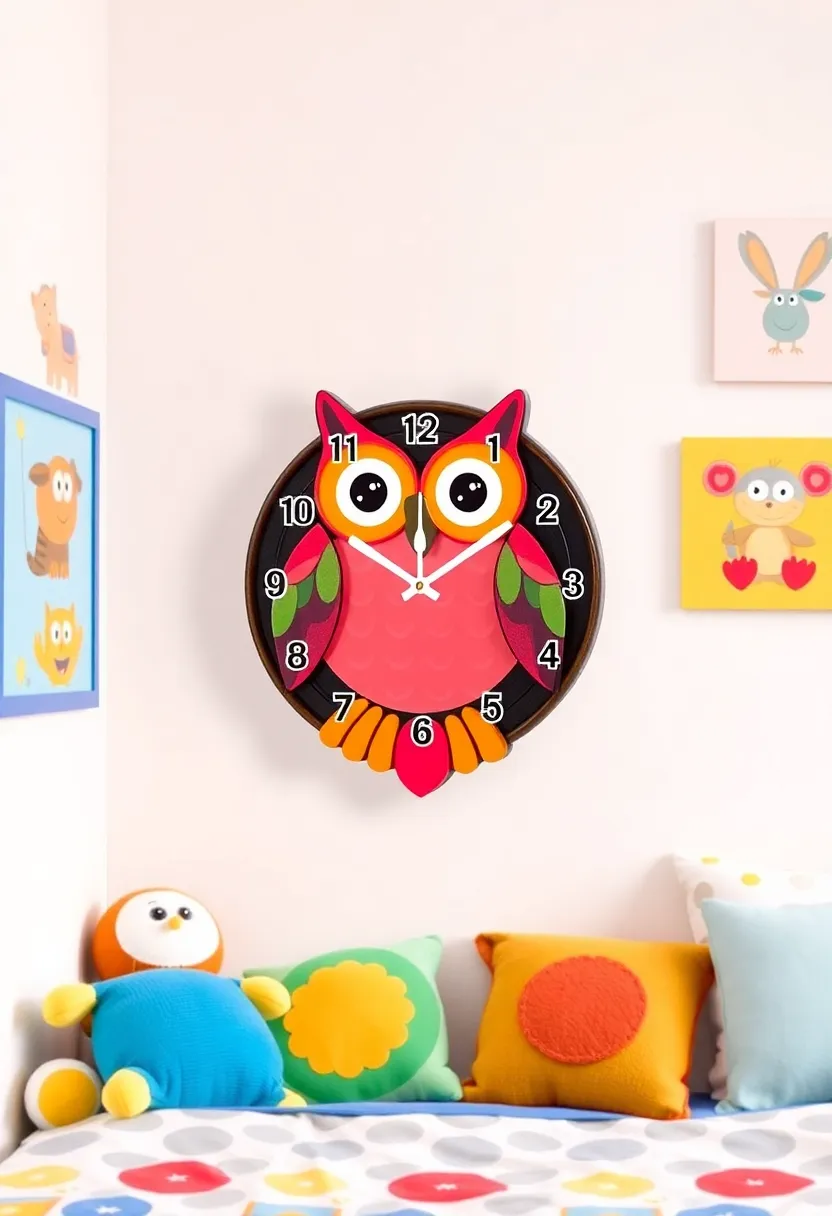 10 Eye-Catching Decorative Wall Clocks Every Home Needs (You Won't Believe #3!) - 5. The Whimsical Animal Clock