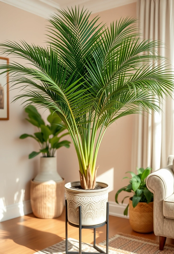 10 Indoor Plants So Easy to Care For, You'll Wonder Why You Didn't Start Sooner! - 10. Parlor Palm (Chamaedorea elegans)