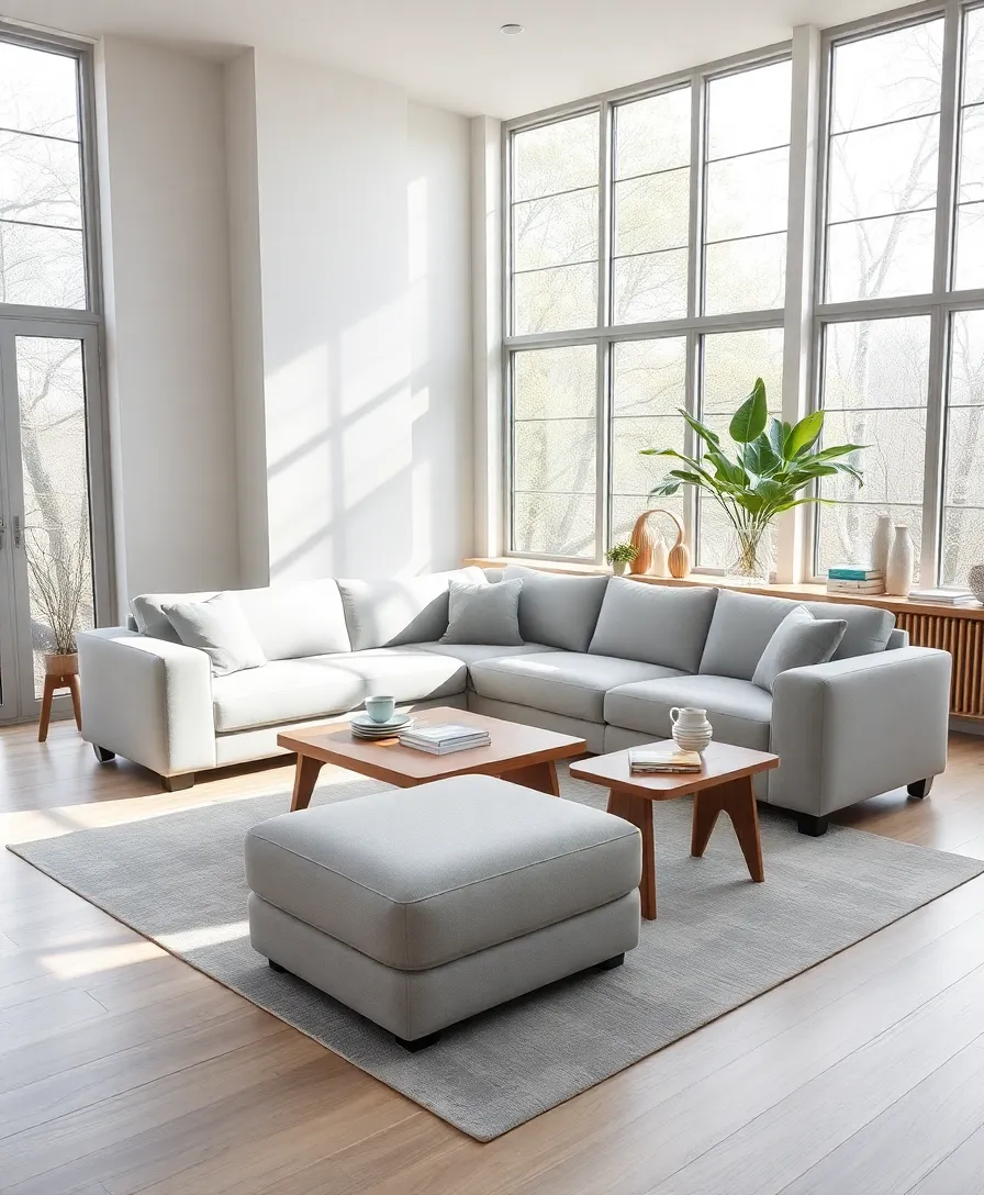 10 Luxurious Corner Sofa Sets That Will Make You Feel Like Royalty! - 2. Minimalist Luxury