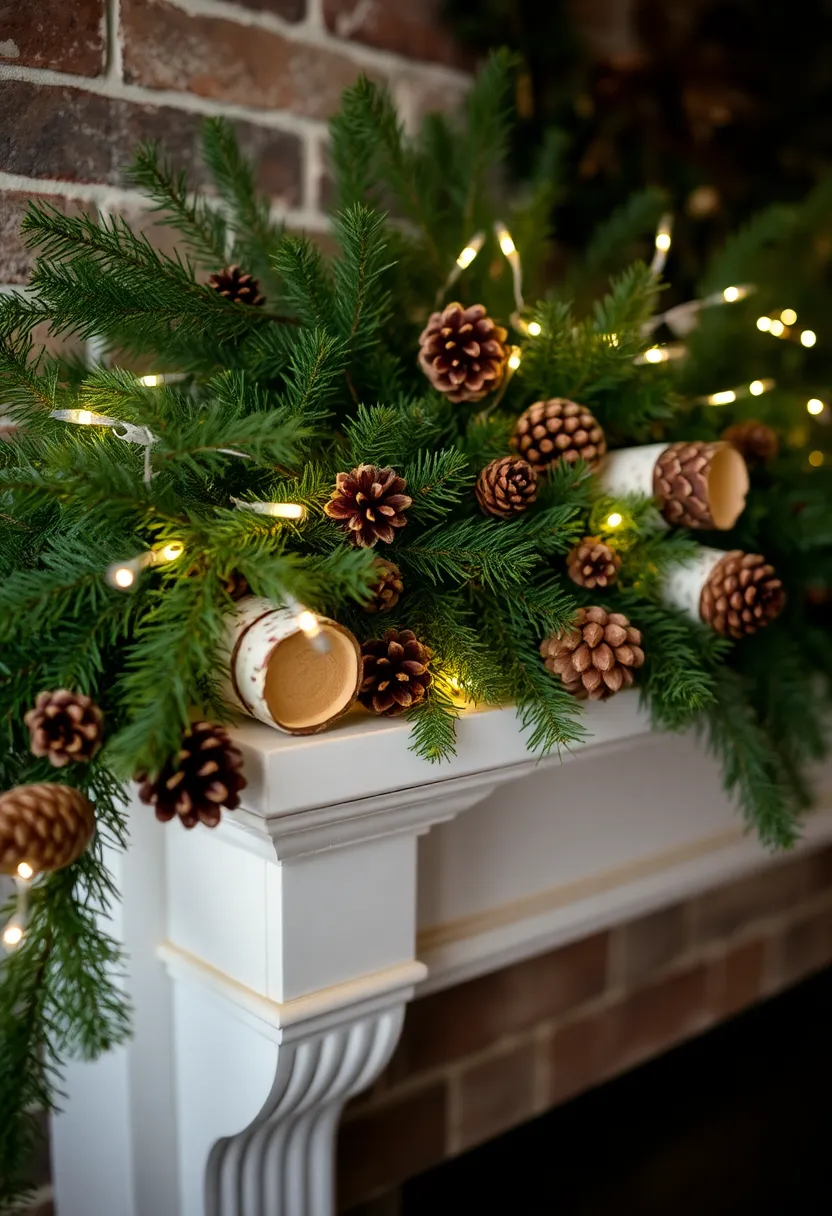 10 Winter Styling Tips for a Mantle That Will Leave You Inspired! - 1. Embrace Natural Elements