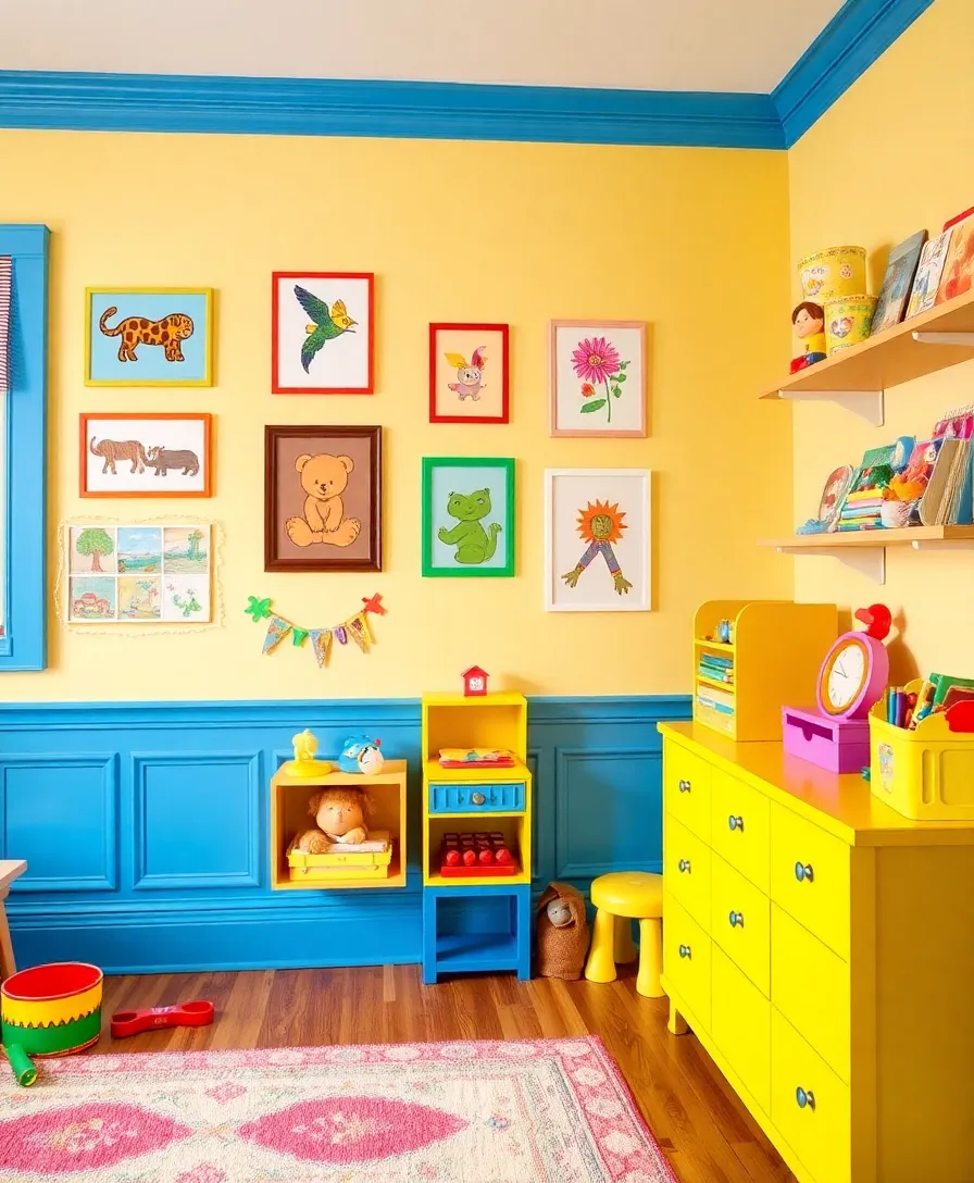 12 Baseboard Moulding Ideas That Add the Perfect Finishing Touch to Any Room! - 4. Bold Color Statements