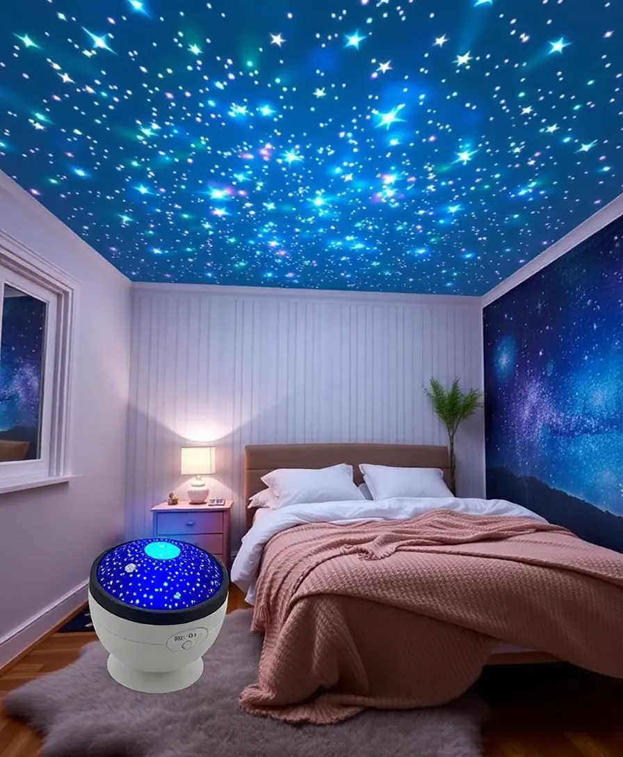 13 Cozy Children's Lights That'll Transform Their Room Into a Dreamland! - 1. Starry Night Projector