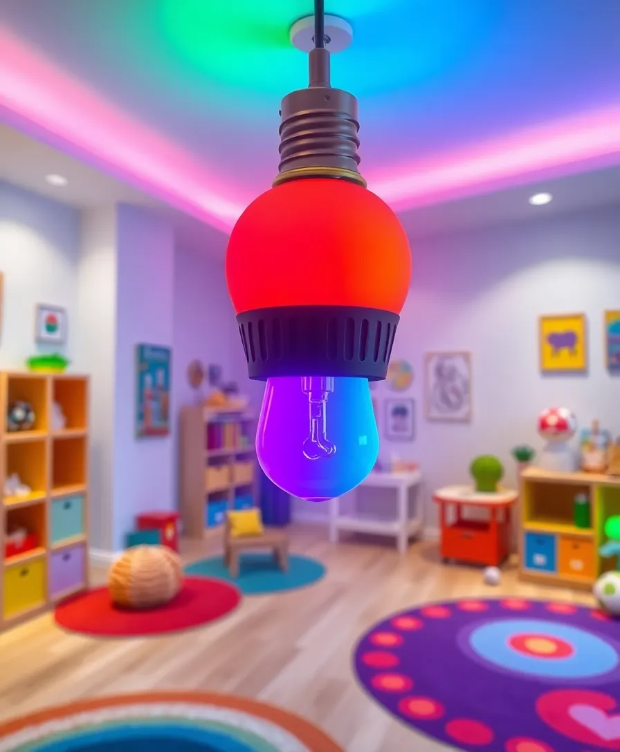 13 Cozy Children's Lights That'll Transform Their Room Into a Dreamland! - 6. LED Color-Changing Bulbs