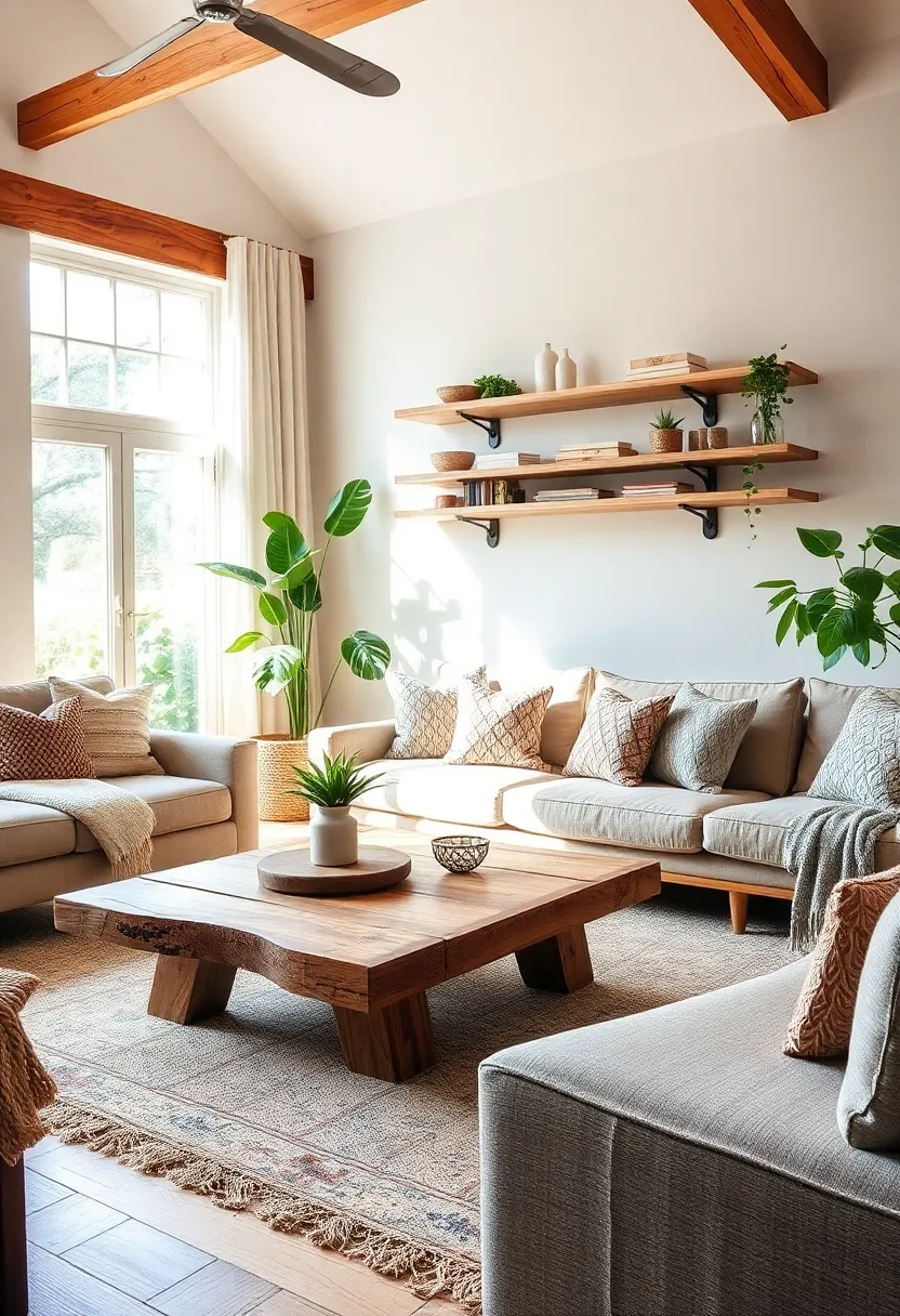 14 Budget-Friendly Sustainable Decor Ideas That Are Good for the Planet (You'll Love #6!) - 13. Natural Wood Accents