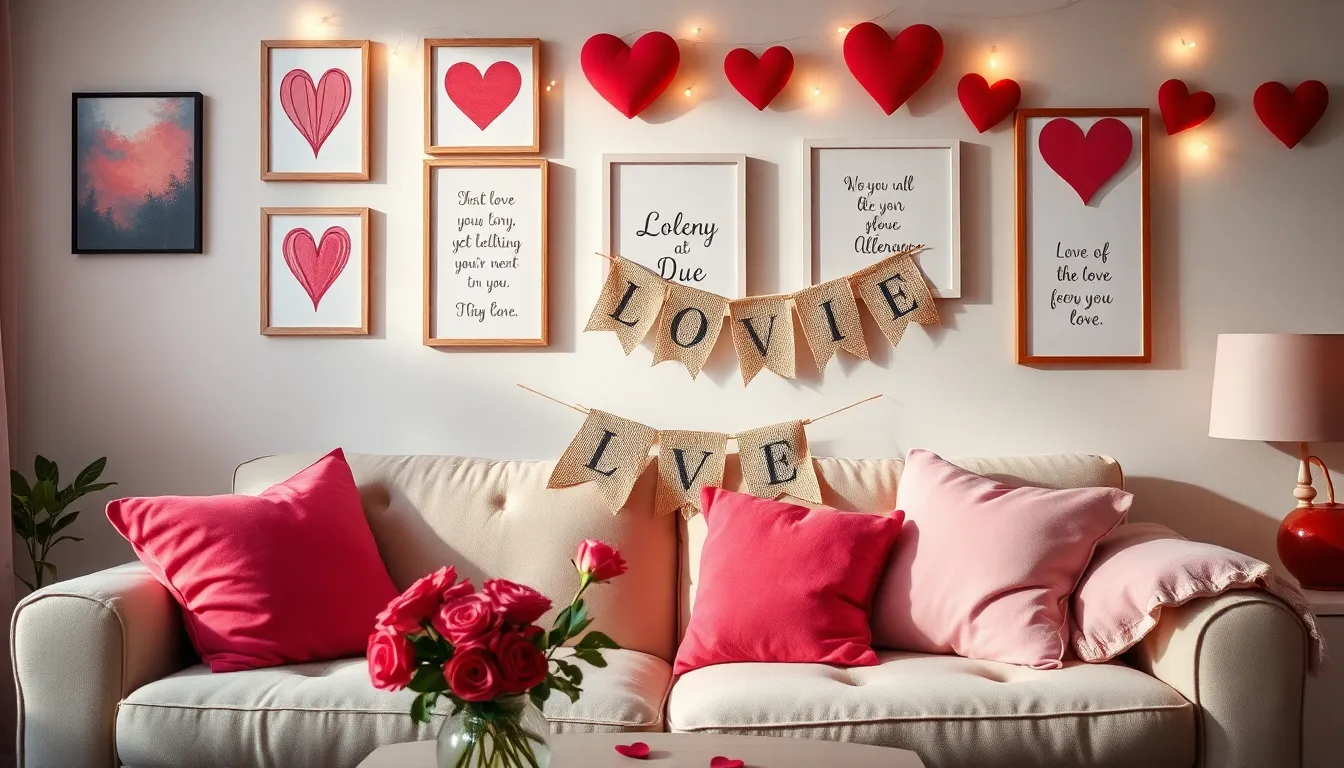 14 Heartfelt Valentine’s Wall Decor Ideas That Will Make You Swoon!