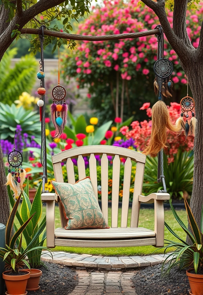 14 Must-Have Accessories for Your Swing Chair That Will Elevate Your Relaxation Game! - 11. Fun Decorative Accents