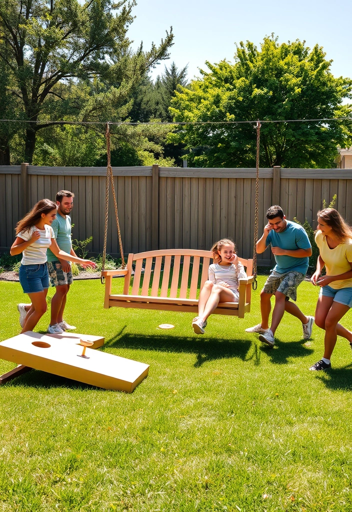 14 Must-Have Accessories for Your Swing Chair That Will Elevate Your Relaxation Game! - 14. Outdoor Games for Fun