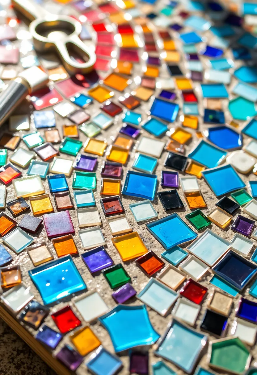 15 DIY Wall Art Ideas That'll Transform Your Space on a Budget! - 7. DIY Mosaic Art