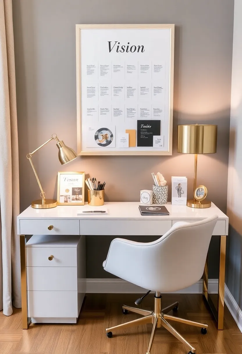 15 Luxurious Dorm Room Ideas That'll Make You Feel Like Royalty (Wait Until You See #9!) - 13. Creative Desk Setup