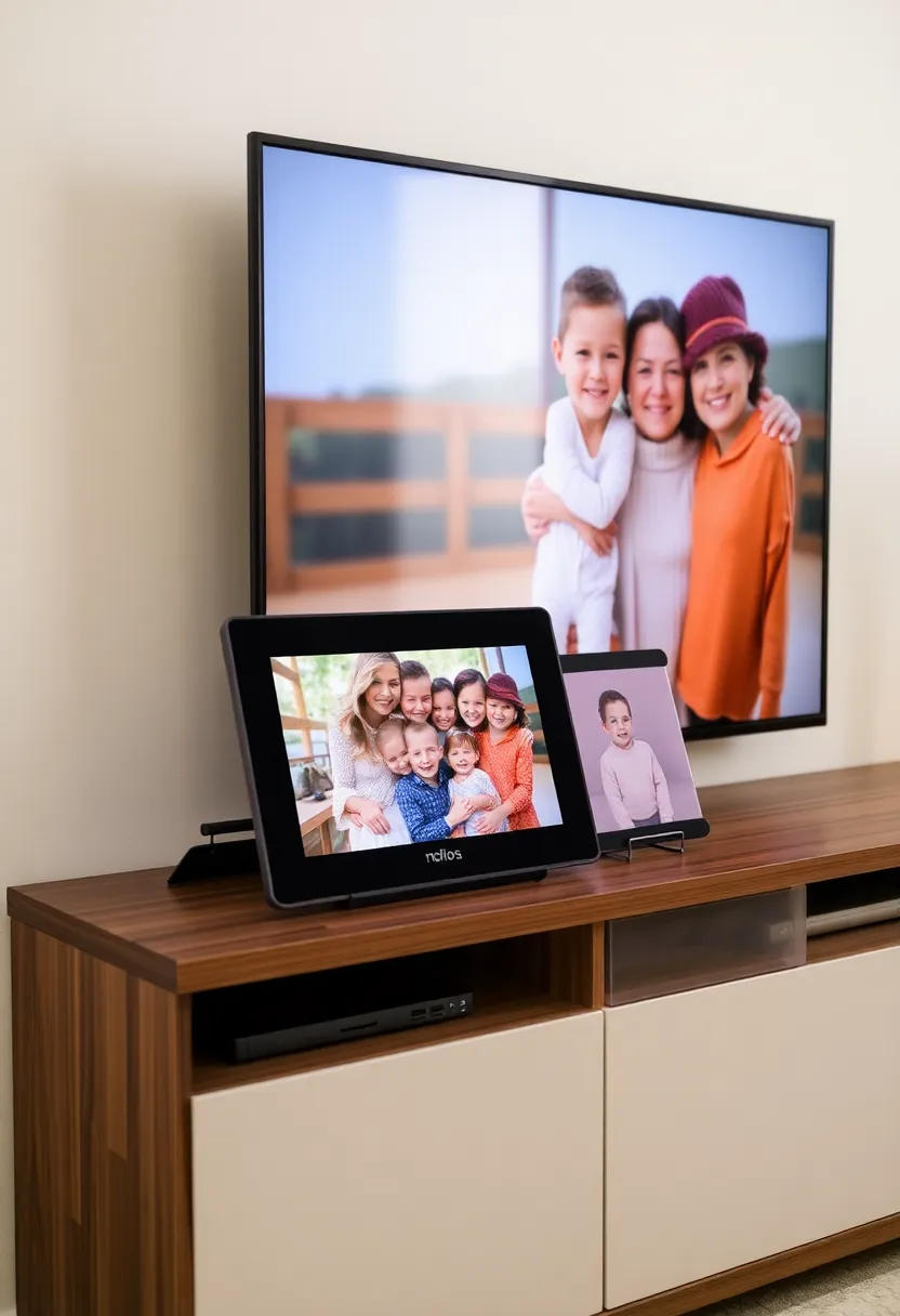 17 Tech-Inspired TV Stand Decor Ideas for the Ultimate Geek Chic (Check Out #9!) - 13. Interactive Displays