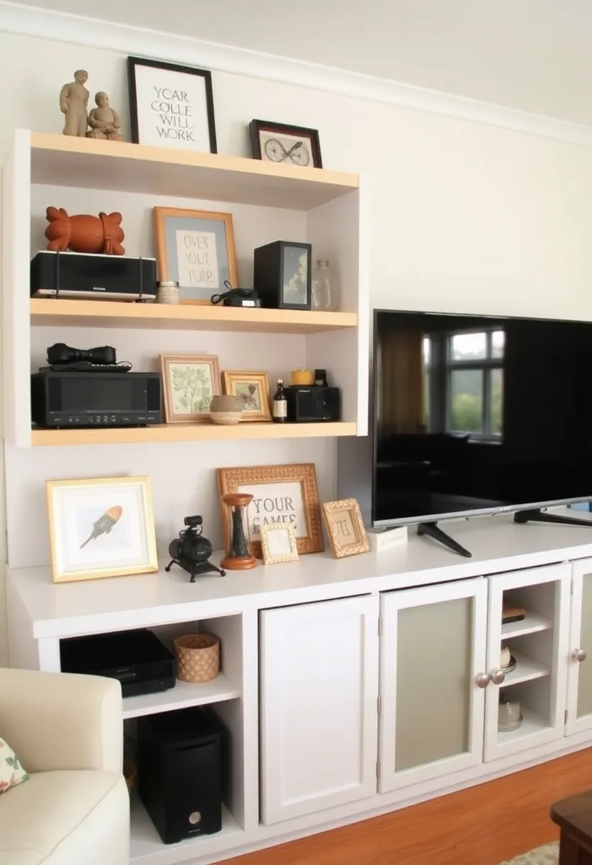 17 Tech-Inspired TV Stand Decor Ideas for the Ultimate Geek Chic (Check Out #9!) - 16. Creative DIY Projects