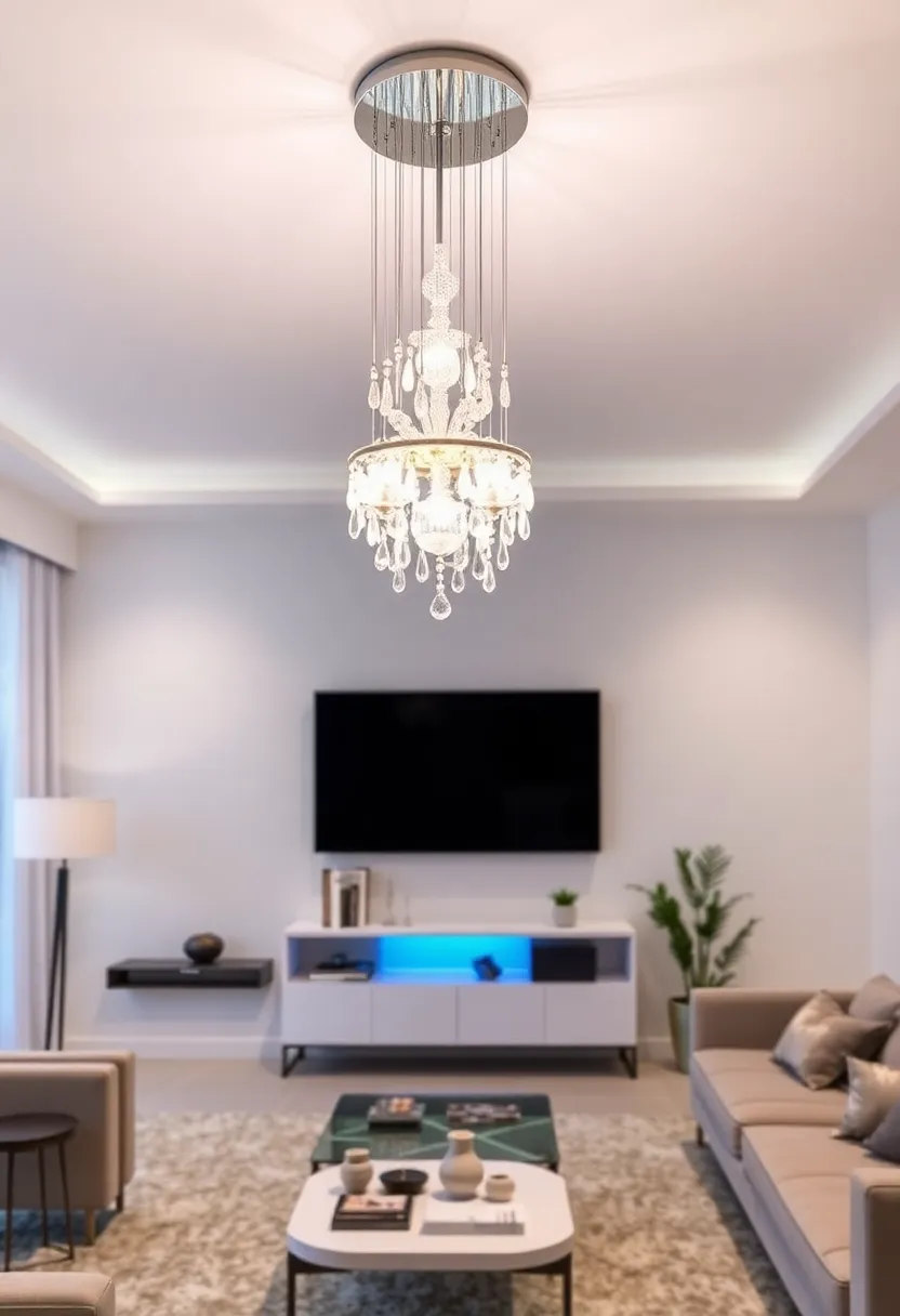 19 Jaw-Dropping Crystal Chandeliers That Sparkle Like Stars (Get Ready for #11!) - 15. Smart Chandeliers