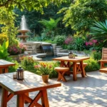 5 Eco-Friendly Wooden Tables That Will Transform Your Garden into a Green Oasis!