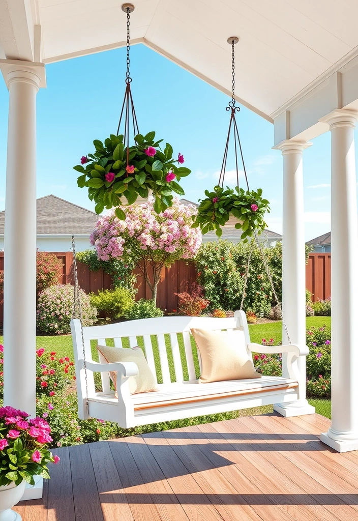 10 Garden Swing Chairs for Dads That'll Make Him Never Want to Leave the Yard! - 4. Classic Porch Swing