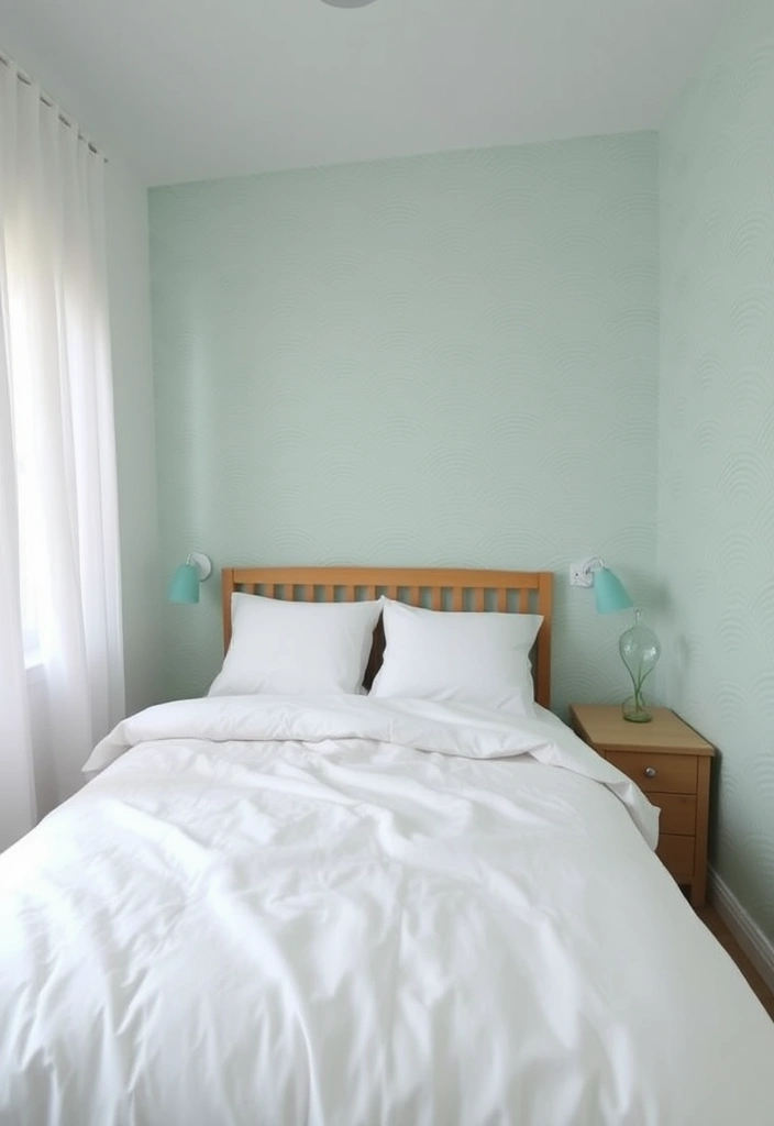 10 Pastel Wallpapers That Will Make Your Small Rooms Feel Bigger and Brighter! - 9. Serene Seafoam Green