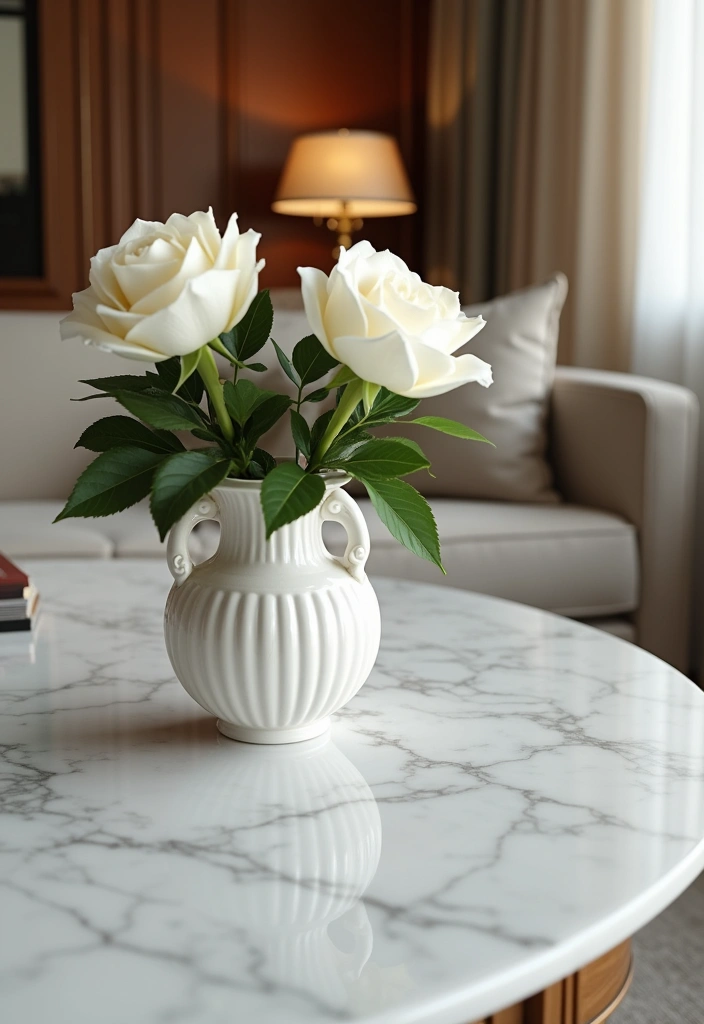 10 Stunning Ancient Greek Decor Ideas That'll Make Your Home Feel Like a Temple! - 1. Marble Accents