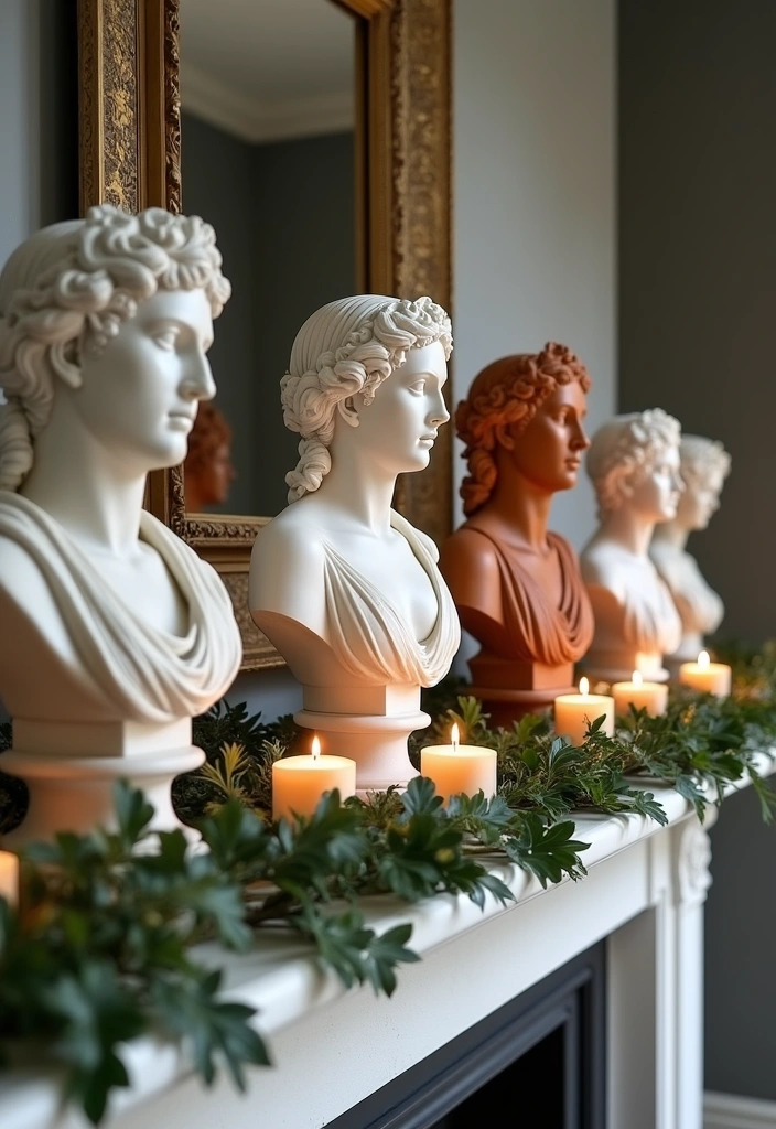 10 Stunning Ancient Greek Decor Ideas That'll Make Your Home Feel Like a Temple! - 5. Statues and Busts