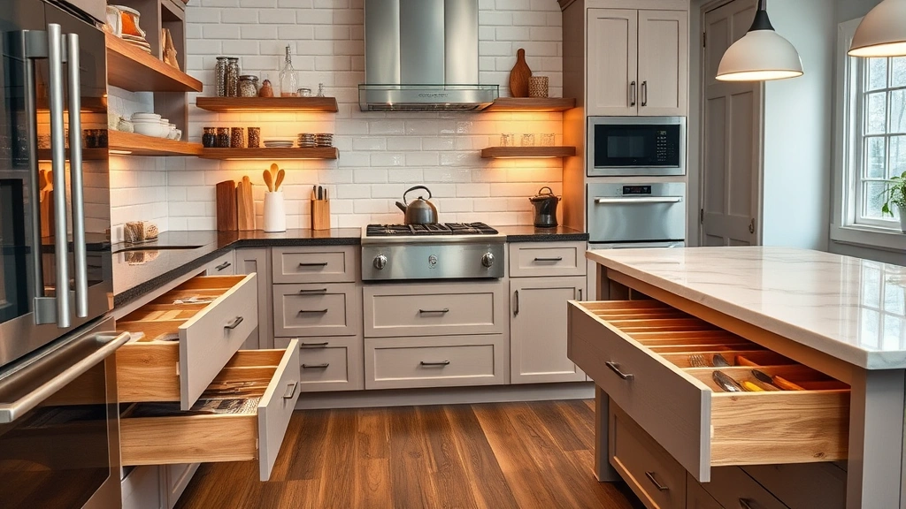 10 Stunning Kitchen Drawer Designs That Will Transform Your Cooking Space!