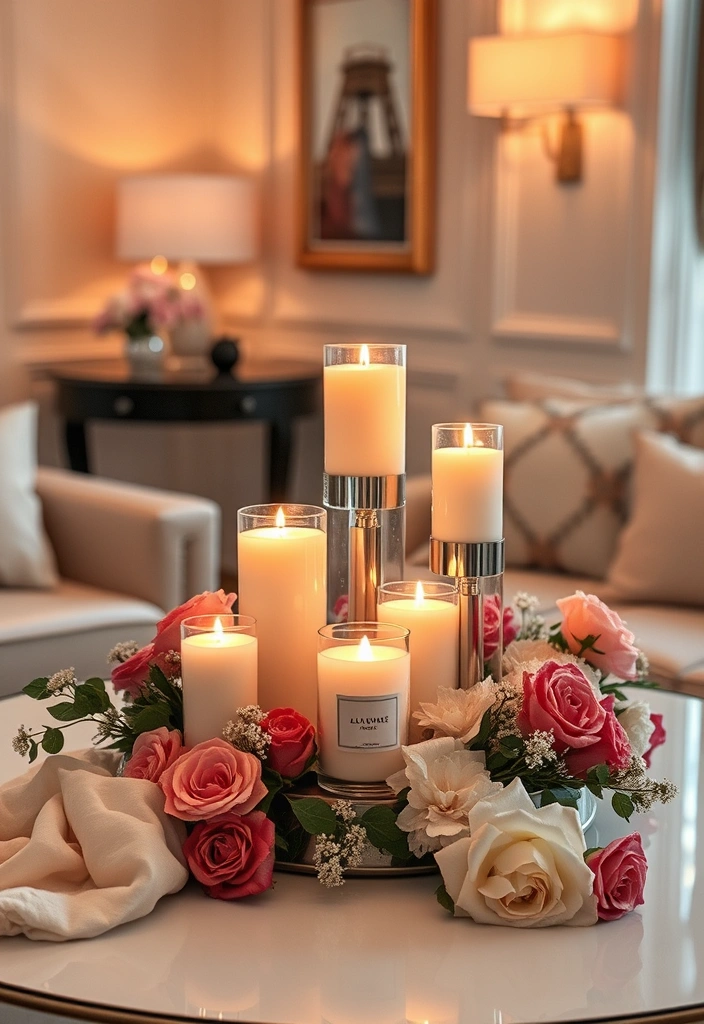 12 Creative Valentine's Day Decor Ideas That Will Make Your Home Pop! - 12. Scented Candles