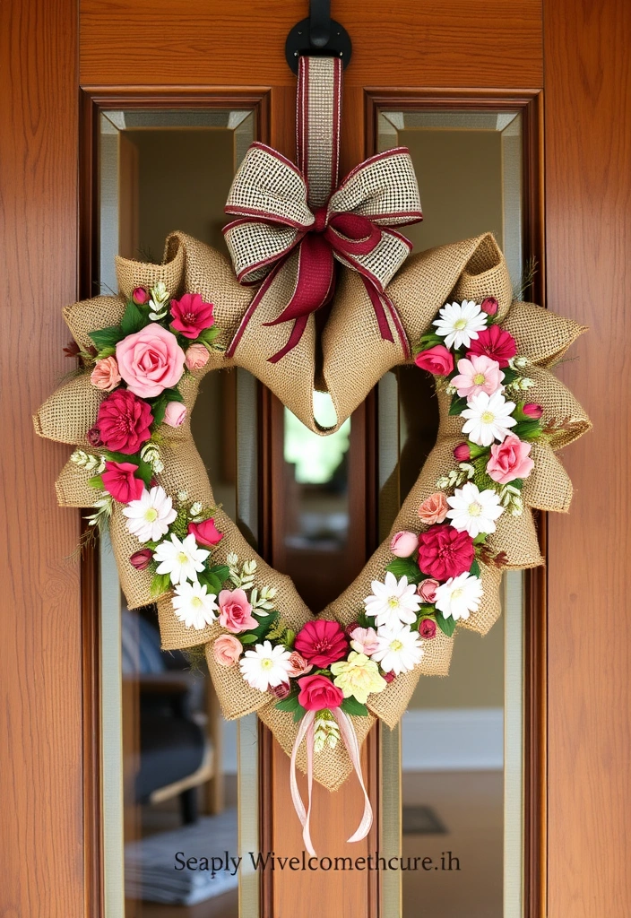 12 Creative Valentine's Day Decor Ideas That Will Make Your Home Pop! - 4. Heart-Shaped Wreaths