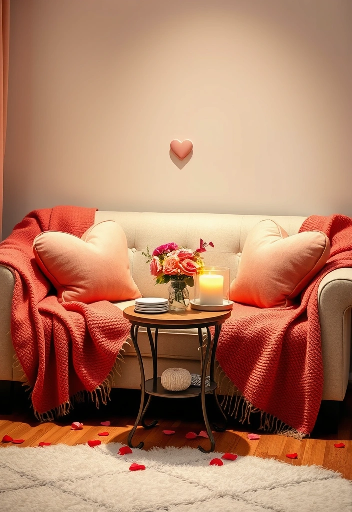12 Creative Valentine's Day Decor Ideas That Will Make Your Home Pop! - 7. Sweetheart Seating