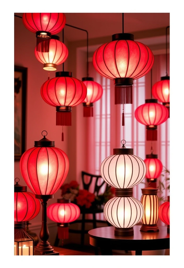 12 Creative Valentine's Day Decor Ideas That Will Make Your Home Pop! - 8. Festive Lanterns