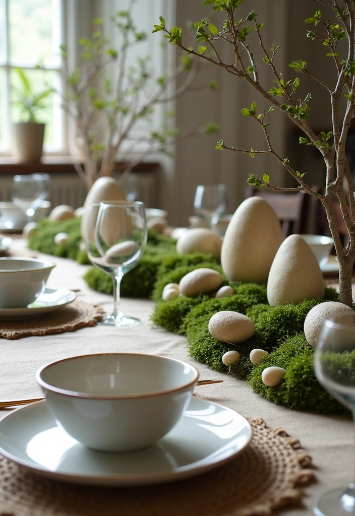 12 Stunning Easter Table Decor Ideas That Will Wow Your Guests (You Won't Believe #5!) - 10. Nature-Inspired Touches