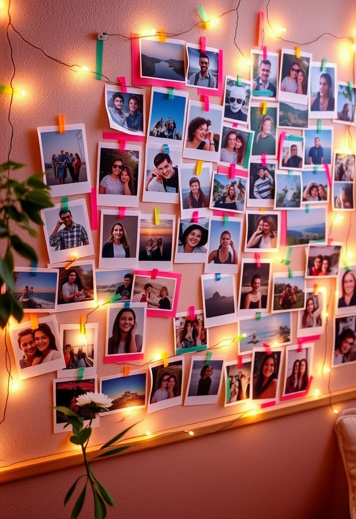 13 Romantic Wall Art Ideas to Spice Up Your Home on a Budget! 💖 - 3. Photo Collage Wall