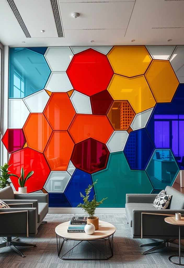 14 Stunning Glass Wall Art Pieces That Transform Any Room (You Won't Believe #7!) - 4. Geometric Glass Designs
