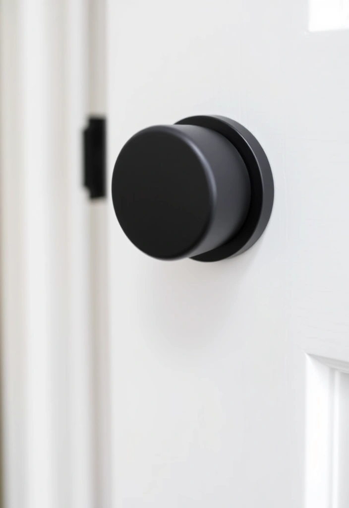 15 Door Hardware Trends That Will Elevate Your Home's Style (Especially #10!) - 1. Minimalist Knobs