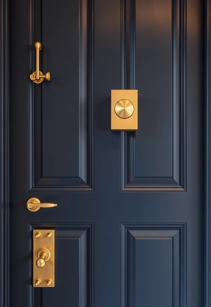 15 Door Hardware Trends That Will Elevate Your Home's Style (Especially #10!) - 10. Mixed Metallics (The Showstopper!)