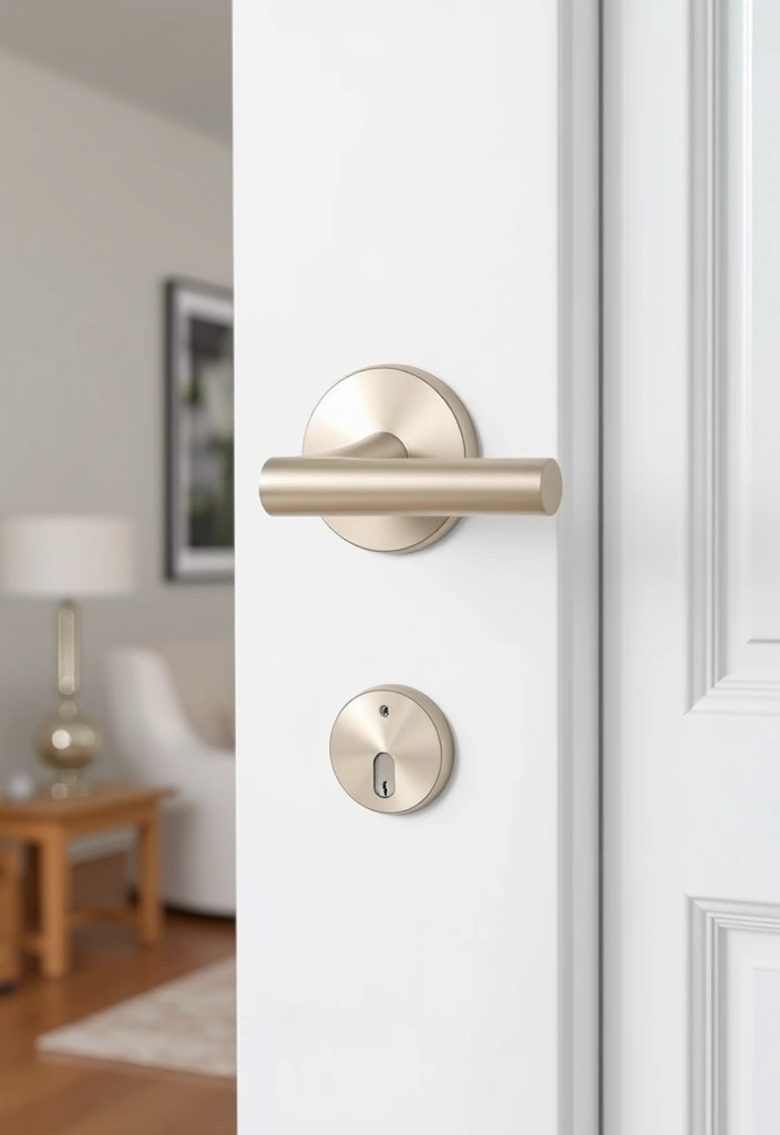 15 Door Hardware Trends That Will Elevate Your Home's Style (Especially #10!) - 11. Sleek Lever Handles