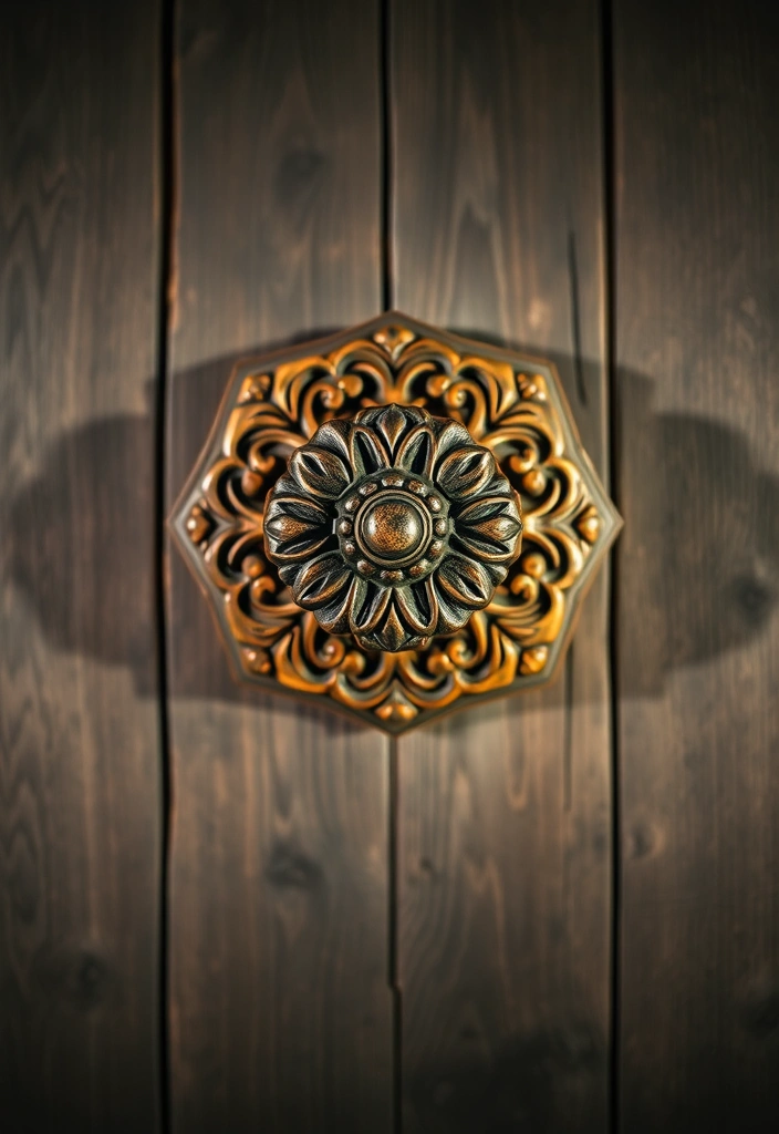 15 Door Hardware Trends That Will Elevate Your Home's Style (Especially #10!) - 12. Artistic Designs