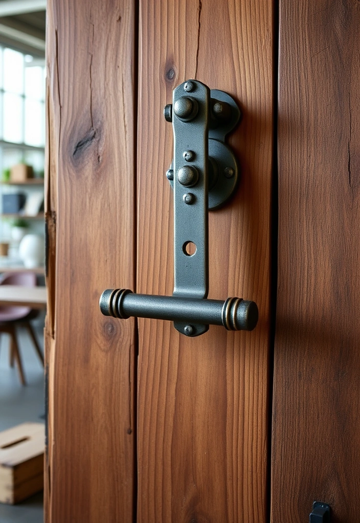 15 Door Hardware Trends That Will Elevate Your Home's Style (Especially #10!) - 13. Industrial Styles