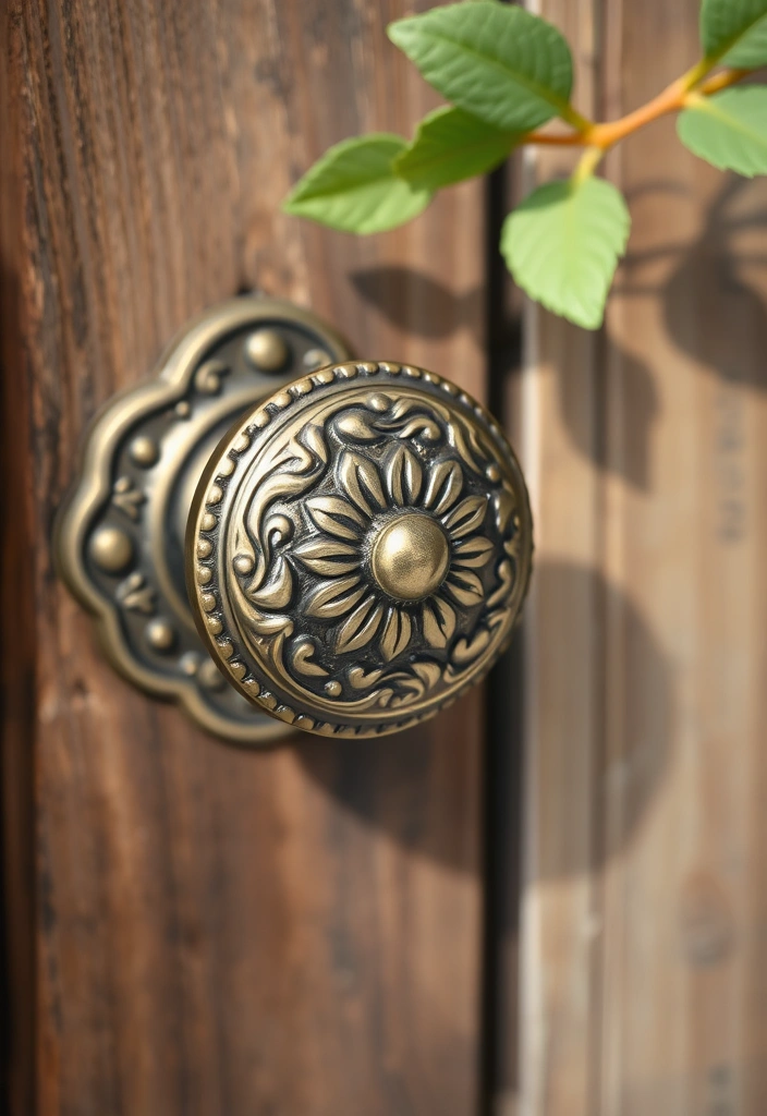 15 Door Hardware Trends That Will Elevate Your Home's Style (Especially #10!) - 2. Vintage-Inspired Hardware