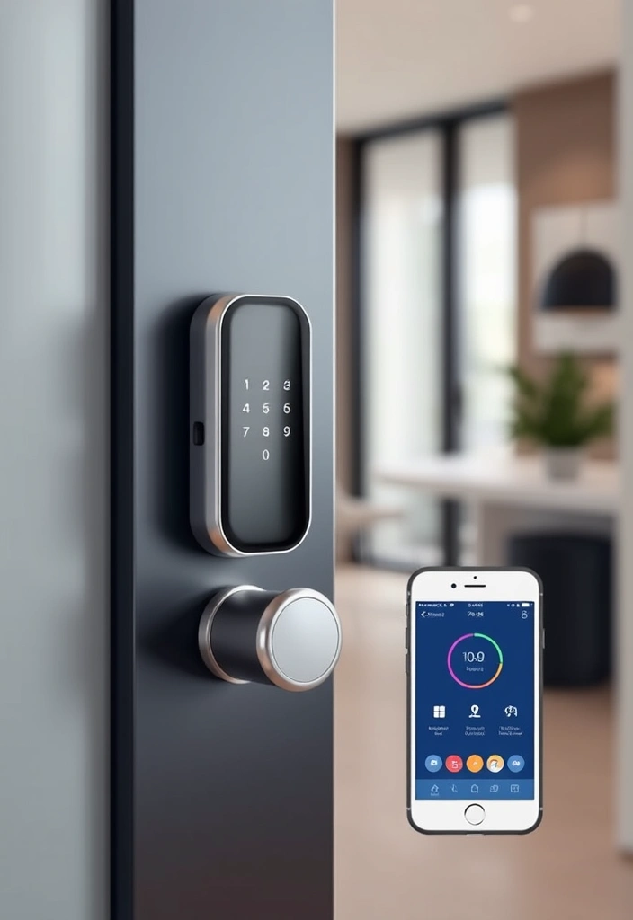 15 Door Hardware Trends That Will Elevate Your Home's Style (Especially #10!) - 5. Smart Door Hardware
