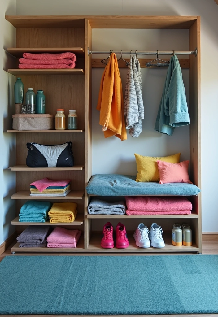 15 Inspiring Home Gym Decor Ideas That'll Make You Want to Sweat It Out! - 15. Fitness-Themed Accessories