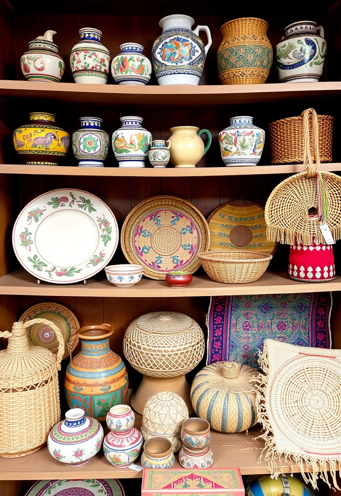 15 Stunning Indian Home Decor Ideas That'll Transform Your Living Room into a Cultural Haven! - 11. Traditional Crafts