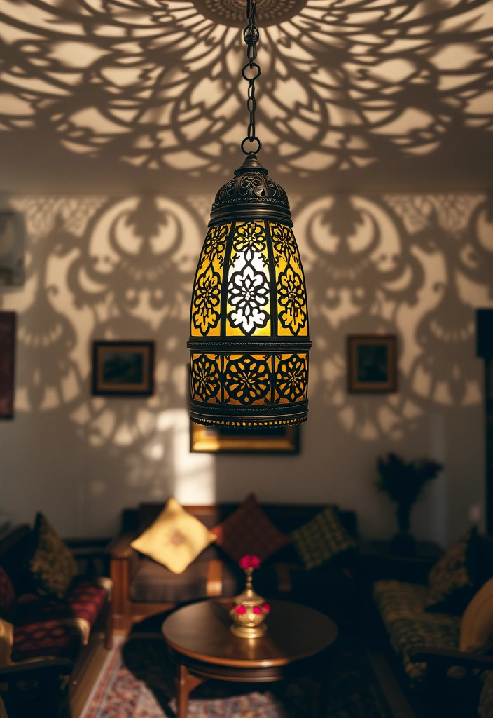15 Stunning Indian Home Decor Ideas That'll Transform Your Living Room into a Cultural Haven! - 4. Traditional Lighting