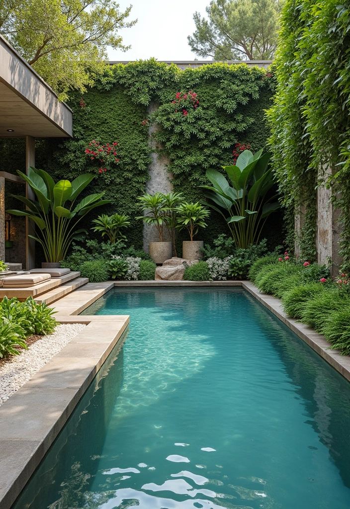15 Stunning Luxury Pool Designs That Will Transform Your Backyard Into an Oasis! - 12. Biophilic Design Pools: Nature-Inspired Luxury
