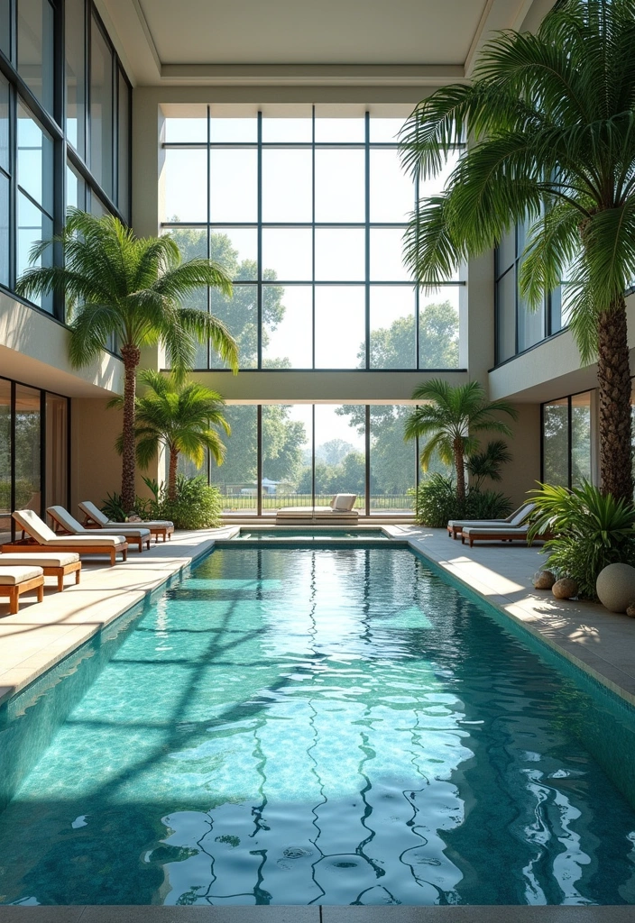 15 Stunning Luxury Pool Designs That Will Transform Your Backyard Into an Oasis! - 5. Indoor Pools: Luxury All Year Round