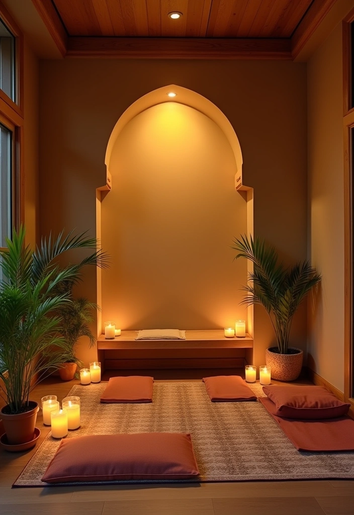 15 Stunning Puja Room Decor Ideas That Will Transform Your Indian Home Into a Sacred Sanctuary! - 9. Cozy Prayer Nooks