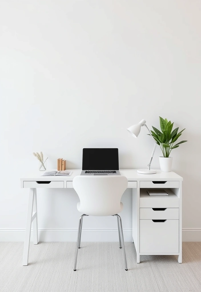 15 Stylish Computer Tables That Will Transform Your Home Office into a Dream Workspace! - 4. Minimalist Marvel