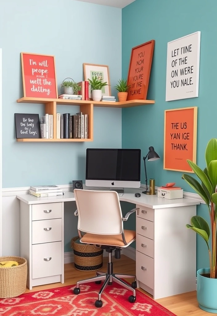 15 Stylish Computer Tables That Will Transform Your Home Office into a Dream Workspace! - 7. Creative Corner Desks