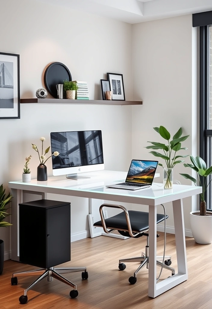 15 Stylish Computer Tables That Will Transform Your Home Office into a Dream Workspace! - 8. Smart Tech Desks