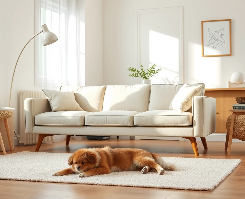 16 Pet-Friendly Sofa Sets That Will Keep Your Home Stylish and Fur-Free! - 11. The Scandinavian Simplicity